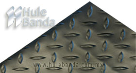 PISO ANTIDERRAPANTE DISEÑO ESPIGA | HULE BANDA |