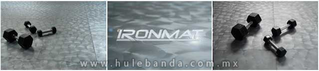 PISOS PARA GIMNASIO IRON MAT | HULE BANDA |